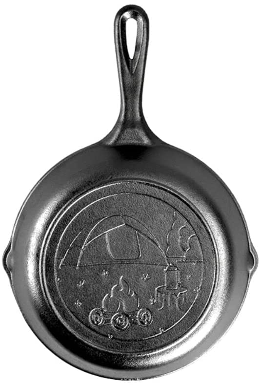 Lodge - Wanderlust 8 Inch Seasoned Cast Iron Tent Skillet