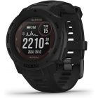 Garmin - Instinct Solar Edition Rugged Outdoor Smartwatch, Tactical, Black