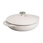 Lodge - 3.6 Quart Oyster Enameled Cast Iron Casserole