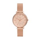 Fossil Women's Jacqueline Rose Gold Stainless Steel Dress Quartz Watch