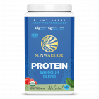 Sunwarrior - Warrior Blend - Organic Vegan Protein Powder with BCAAs and Pea Protein (Natural, 30 Servings)