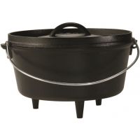 Lodge - 10 Inch / 5 Quart Cast Iron Deep Camp Dutch Oven 