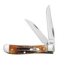 Case Knives - Case 6.5 BoneStag Mini Trapper