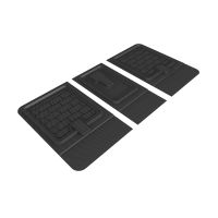 3D MAXpider - All-Weather Second Row Seat Back Cover Mat for Tesla Model Y 5-Seat 2020-2021 Premium Custom Fit Cargo Liner