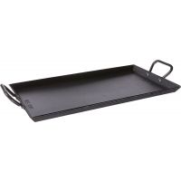 Lodge - 18 x 10 Inch Seasoned Carbon Steel Griddle