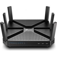 TP-Link - AC4000 Archer A20 Smart WiFi Tri Band Gigabit Router, MU-MIMO, 1.8GHz CPU, Beamforming, Link Aggregation, with Rangeboost