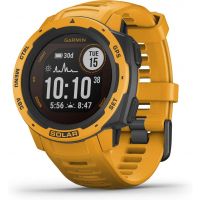 Garmin - Instinct Solar GPS Smartwatch, Sunburst