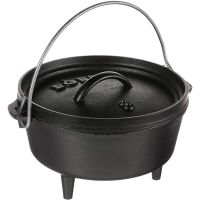 Lodge - 8 Inch / 2 Quart Cast Iron Camp Dutch Oven