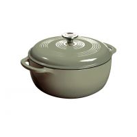 Lodge - 6 Quart Desert Sage Enameled Cast Iron Dutch Oven